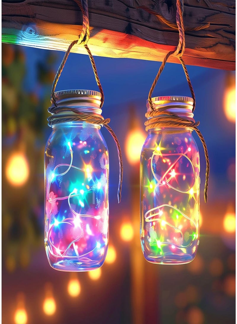 xianye أضواء خرافية متلألئة XIANYE 40/80LED سلك نحاسي، 4م/8م، تعمل بالبطارية، أضواء نجوم تتلألأ، مثالية لزينة حفلات عيد الميلاد، حفلات الزفاف، غرف النوم، وزينة الحفلات الداخلية. - Image 2